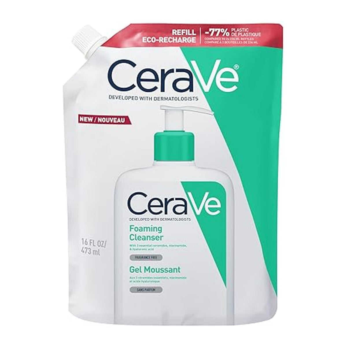 CeraVe Loción Limpiadora Hidratante Recarga 473 ml