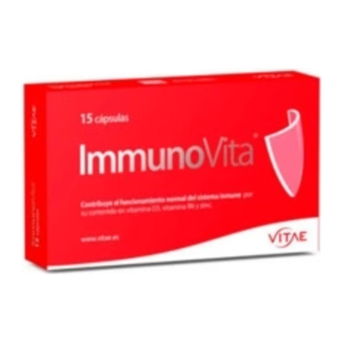 Vitae ImmunoVita 15 Cápsulas con Betaglucanos, Vitamina D3 y Zinc
