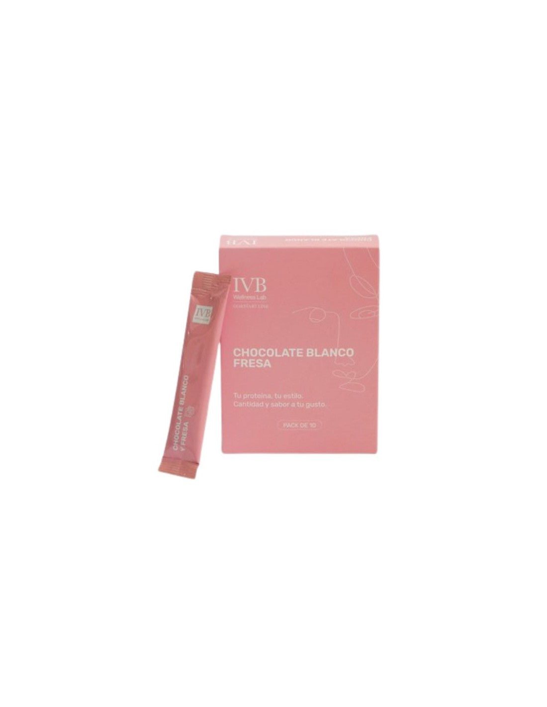 IVB Wellness Saborizante Choco-Fresa Pack 10 Sticks