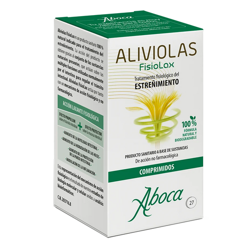 Aboca Aliviolas Fisiolax Estreñimiento 27 Comprimidos