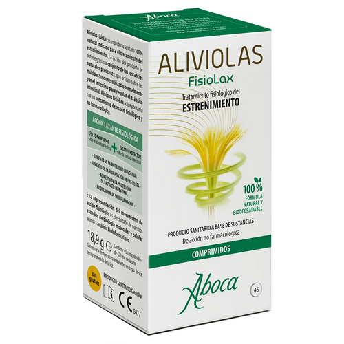 Aboca Aliviolas Fisiolax Estreñimiento 45 Comprimidos