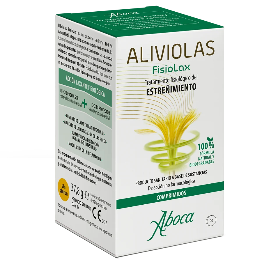 Aboca Aliviolas Fisiolax Estreñimiento 90 Comprimidos
