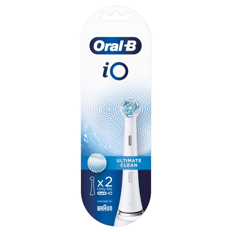 Oral-B iO Ultimate Clean Cabezales de Recambio 2 Unidades