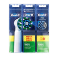 Oral-B Cross Action Cabezales de Recambio 6+2 Unidades
