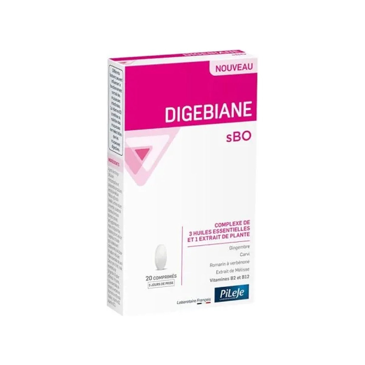 PiLeJe Digebiane sBO 20 Comprimidos