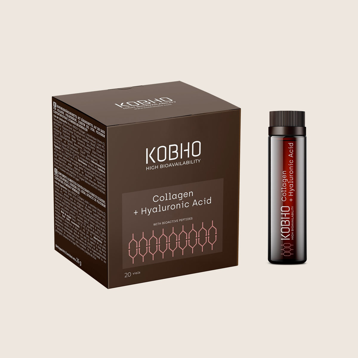 Kobho Labs Colágeno Verisol® + Ácido Hialurónico 20 Viales