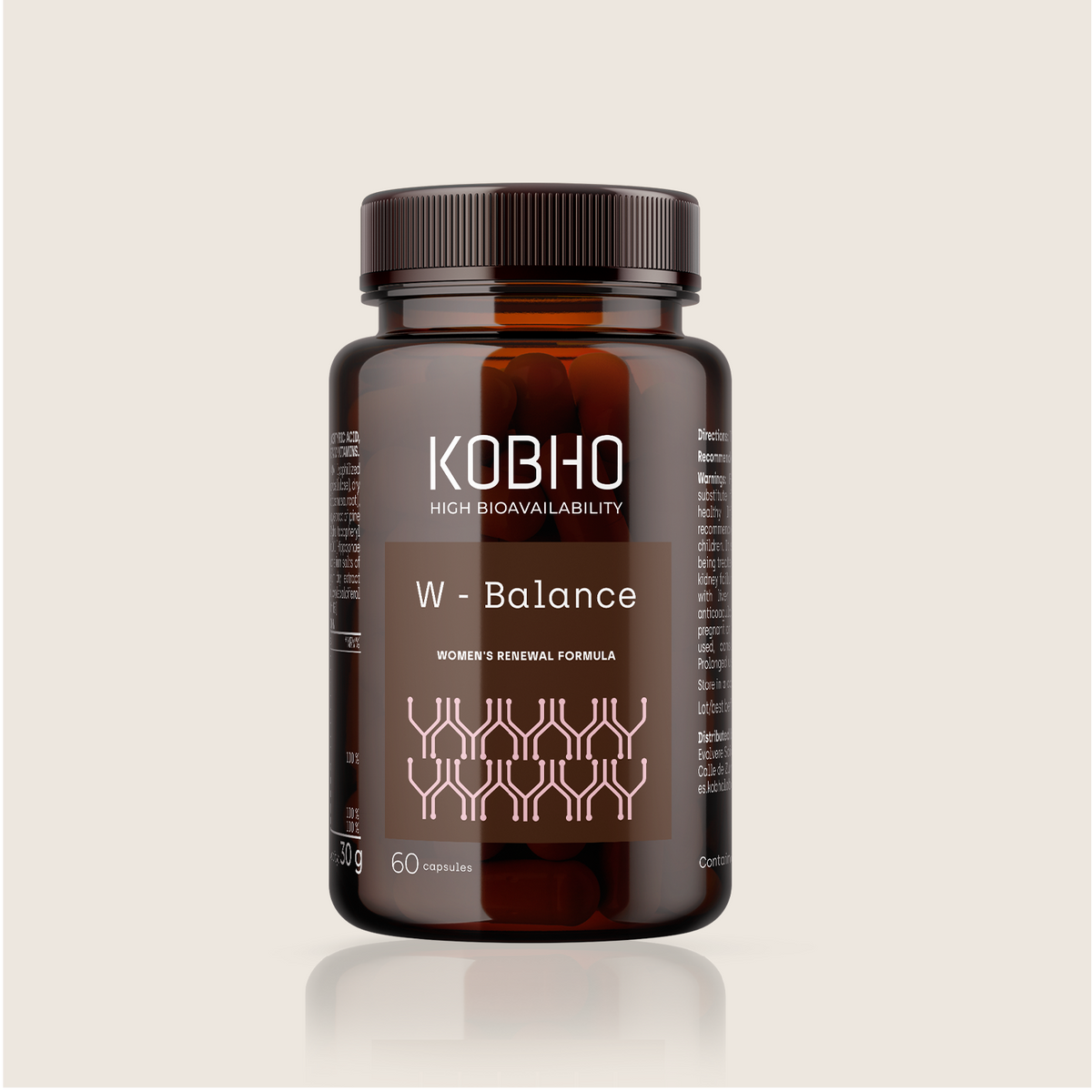 Kobho Labs W-Balance Menopausia 60 Cápsulas