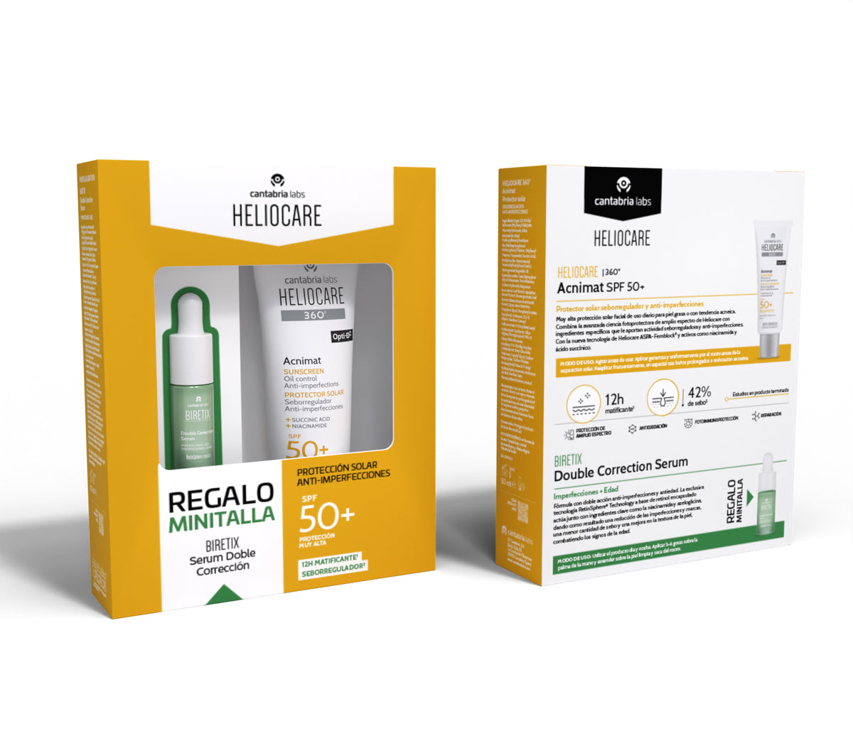 Heliocare 360º Acnimat SPF 50+ Piel Grasa y con Imperfecciones 50 ml