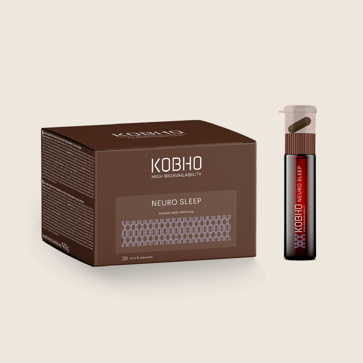 Kobho Labs Neuro Sleep 28 Cápsulas + 28 Viales