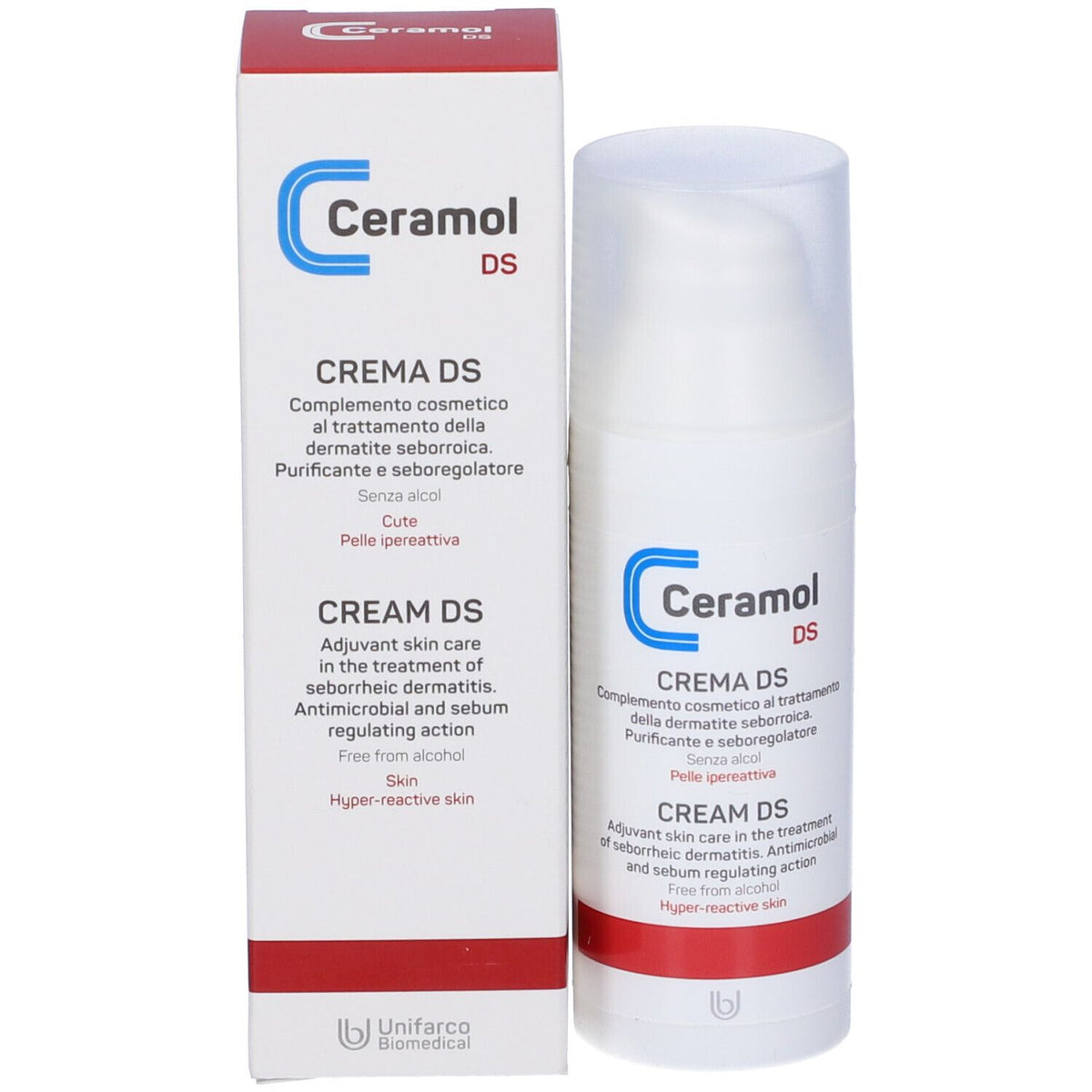 Ceramol DS Crema Rostro y Cuerpo 50 ml