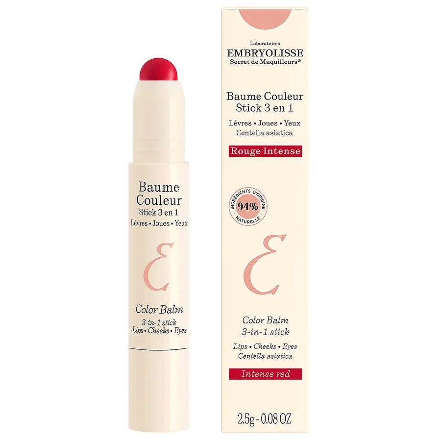 Embryolisse Color Balm 3 en 1 Stick Rouge Intense