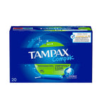 Tampax Compak Tampones 100 % Algodón Super 20 Unidades