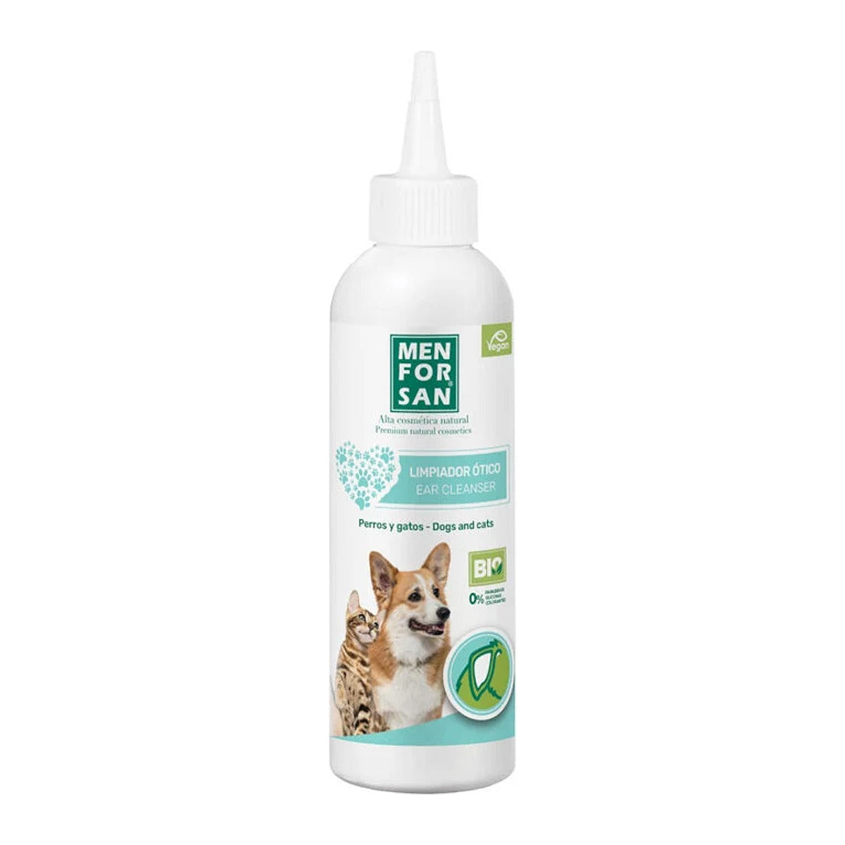 Menforsan Limpiador Ótico Perros y Gatos 125 ml