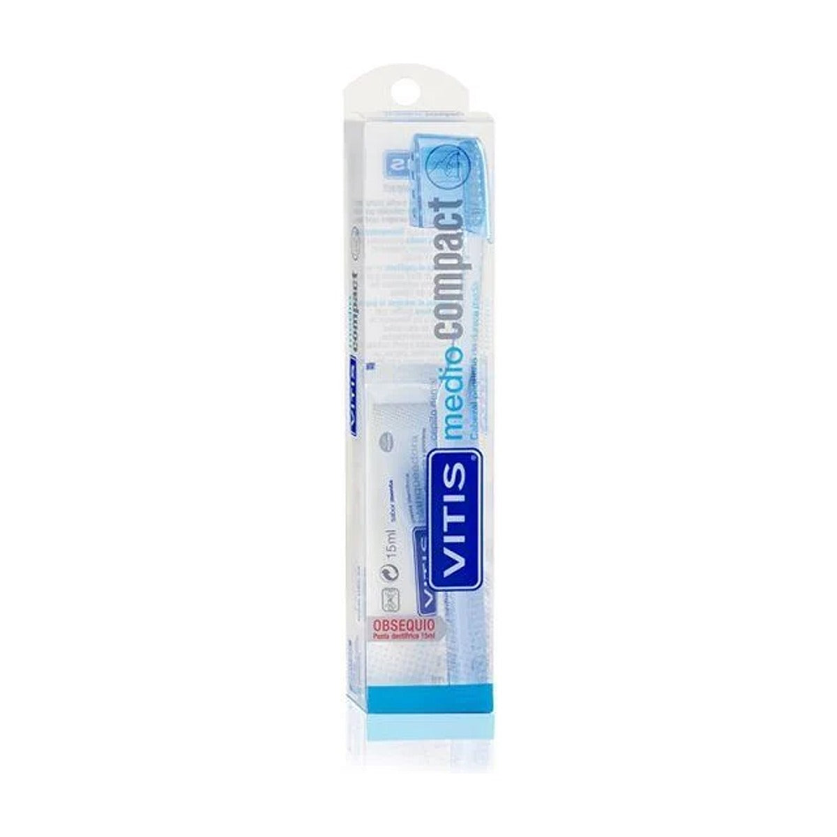 Vitis Compact Cepillo Dental Medio