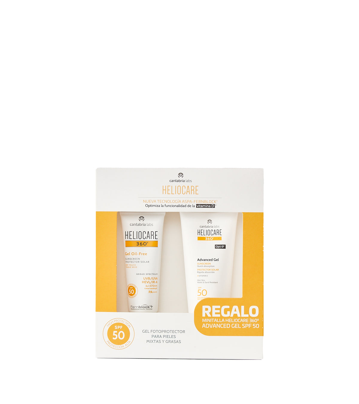 Heliocare 360º Gel Oil-Free SPF 50 50 ml