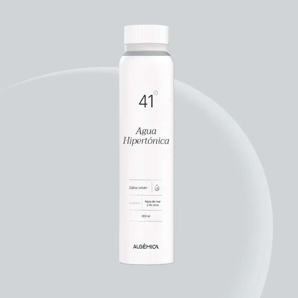 Algèmica 41 Agua Hipertónica de Mar 300 ml con Minerales y Taurina