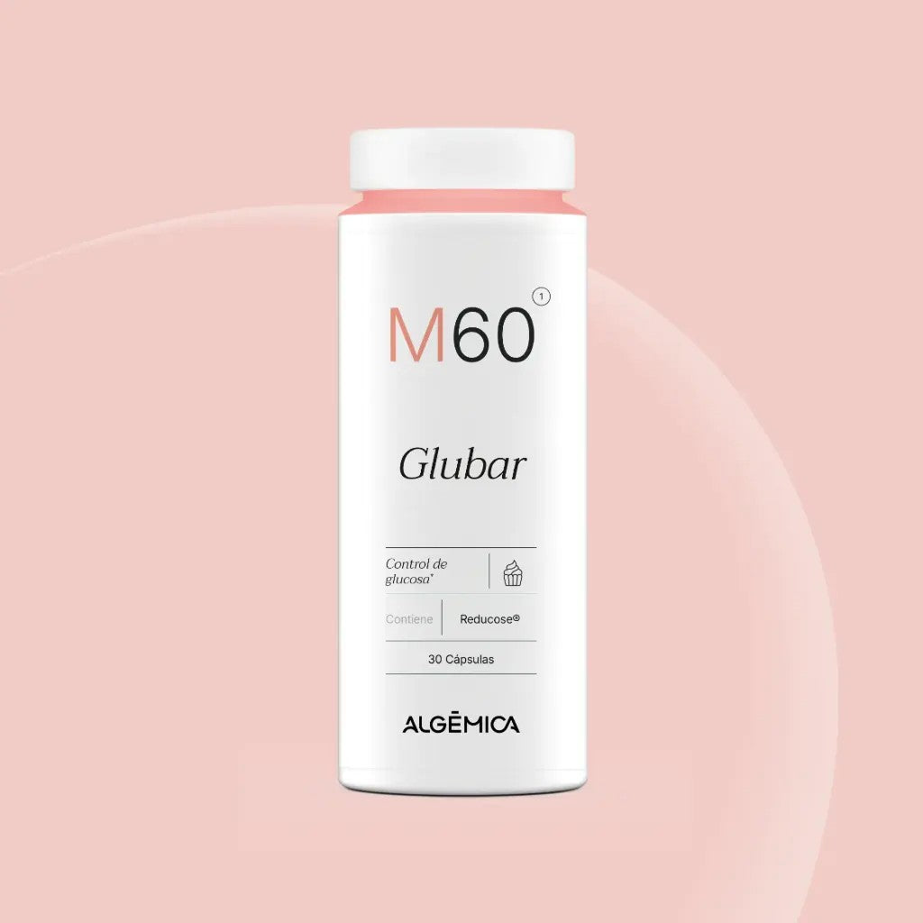 Algèmica M60 Glubar 30 Cápsulas con Cromo y Extractos Vegetales