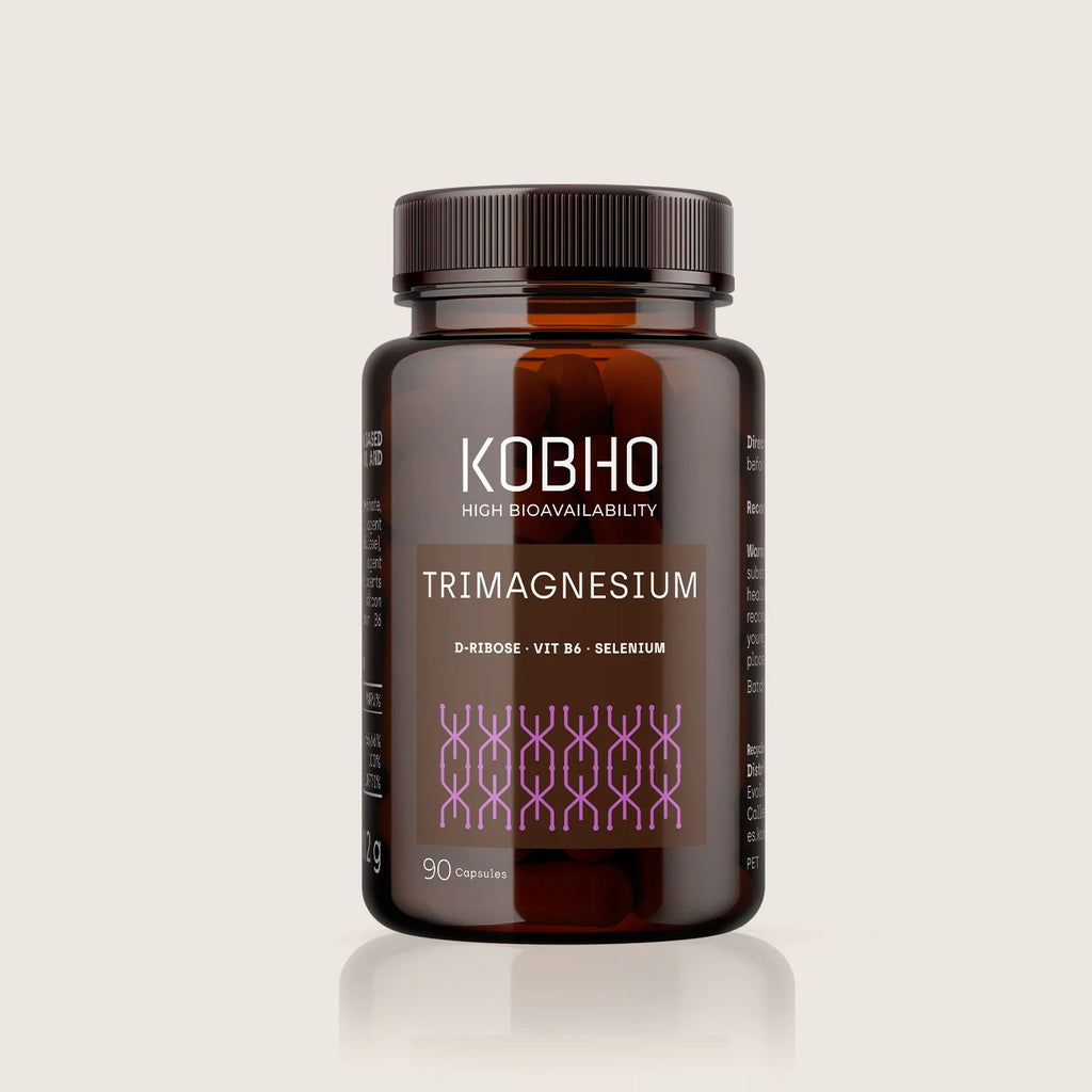 Kobho Labs Trimagnesium Tres Formas de Magnesio 90 Cápsulas