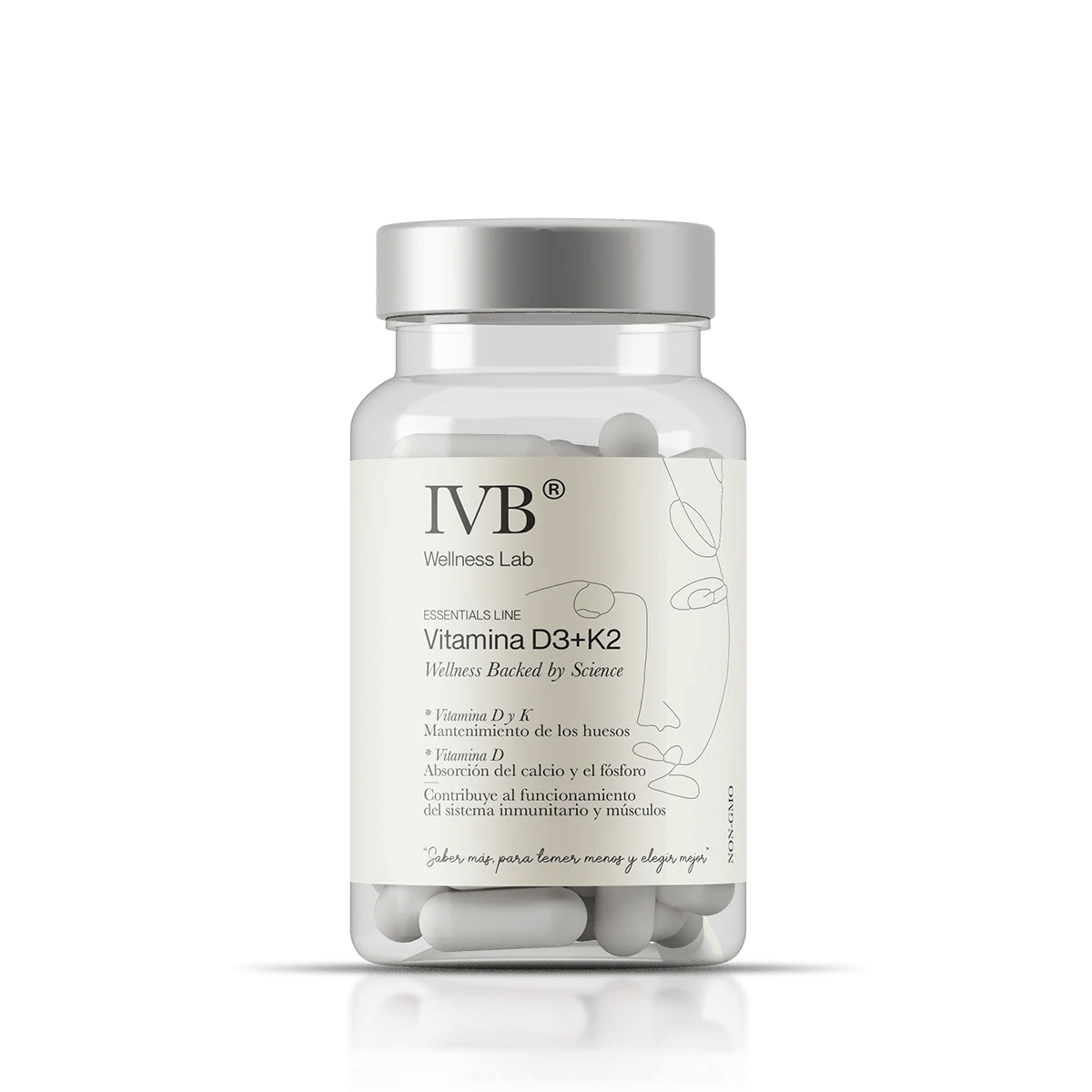 IVB Wellness Vitamina D3 + K2 60 Cápsulas