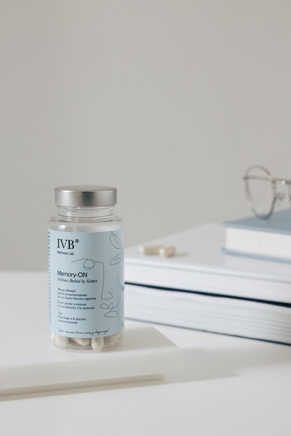 IVB Wellness Memory-ON 60 Cápsulas con Citicolina Cognizin®