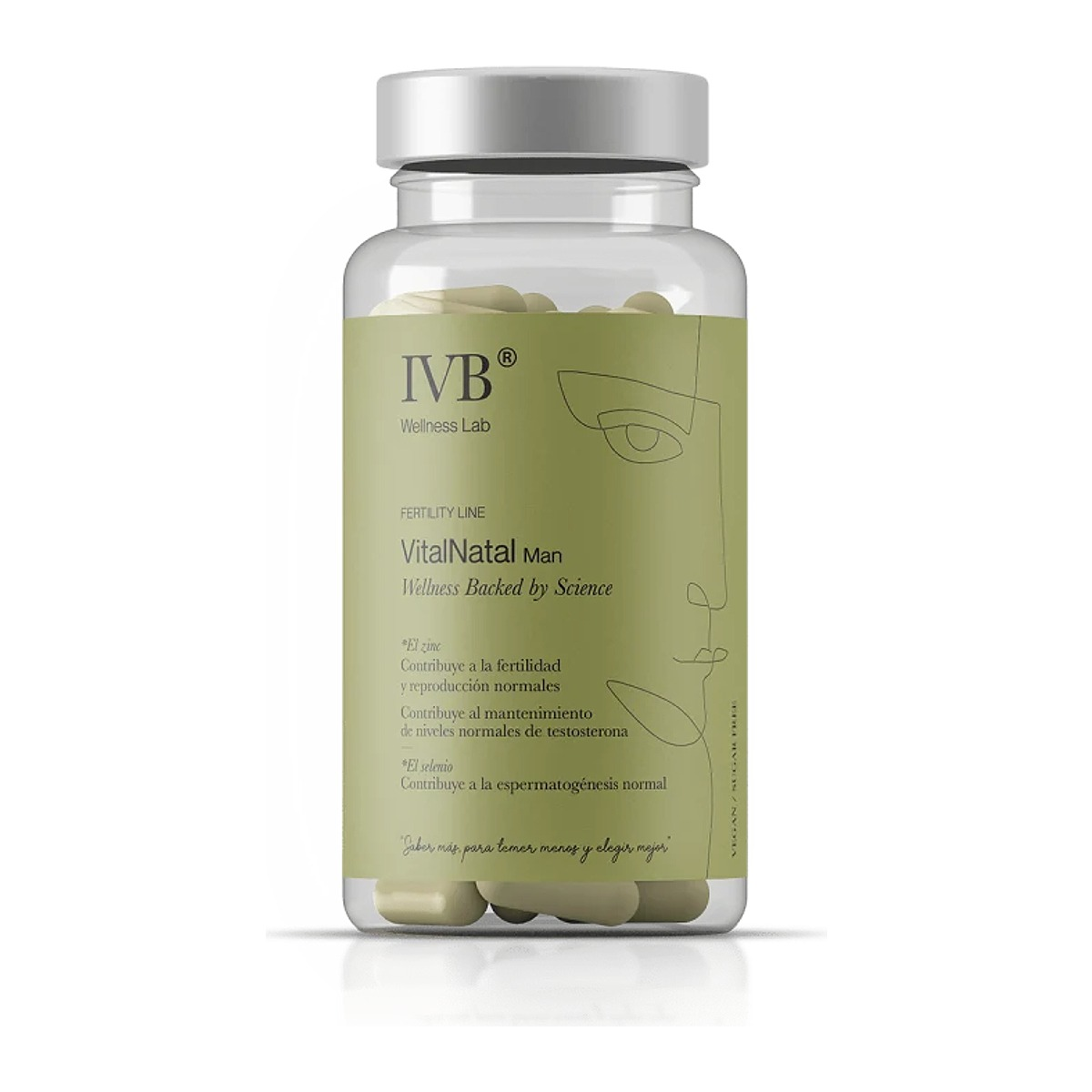 IVB Wellness VitalNatal Man Fertilidad Masculina 60 Cápsulas