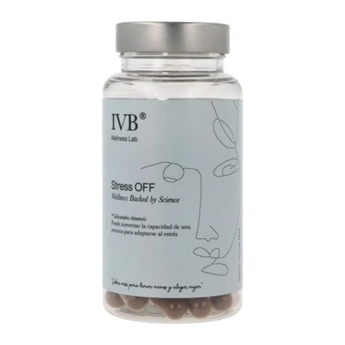 IVB Wellness Stress OFF 60 Cápsulas con Reishi y Eleuterococo