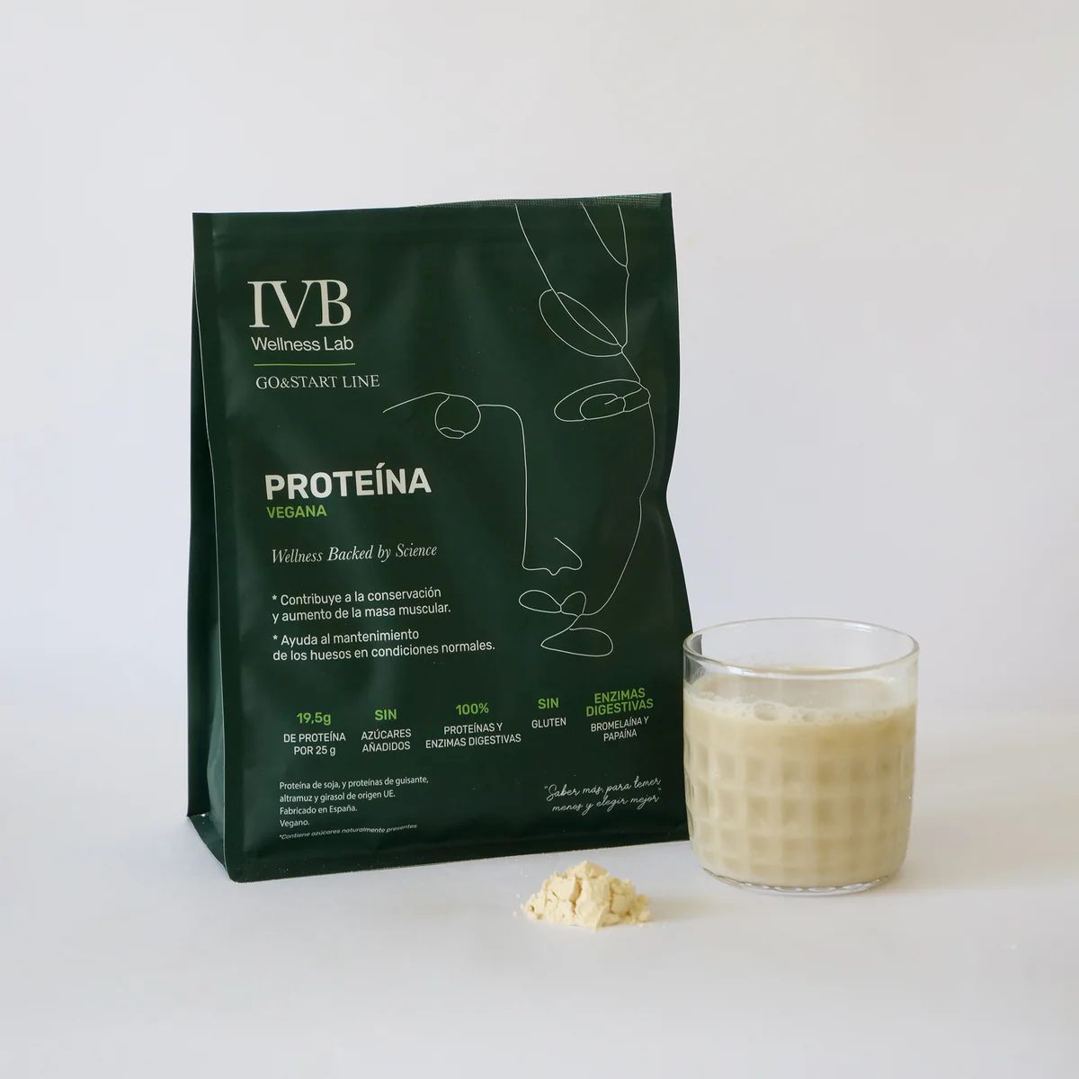 IVB Wellness Proteína Vegana 500 g