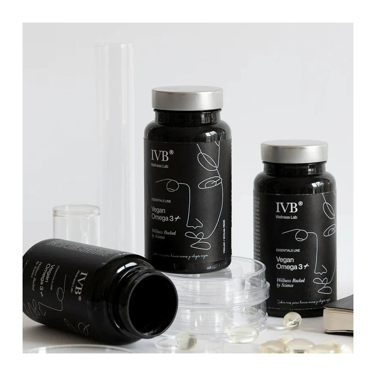 IVB Wellness Vegan Omega 3+ de Algas 90 Cápsulas