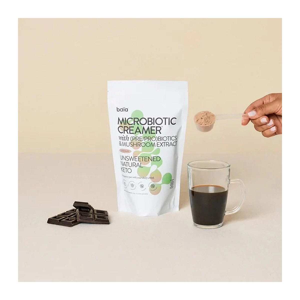Baia Microbiotic Creamer Chocolate 300 g
