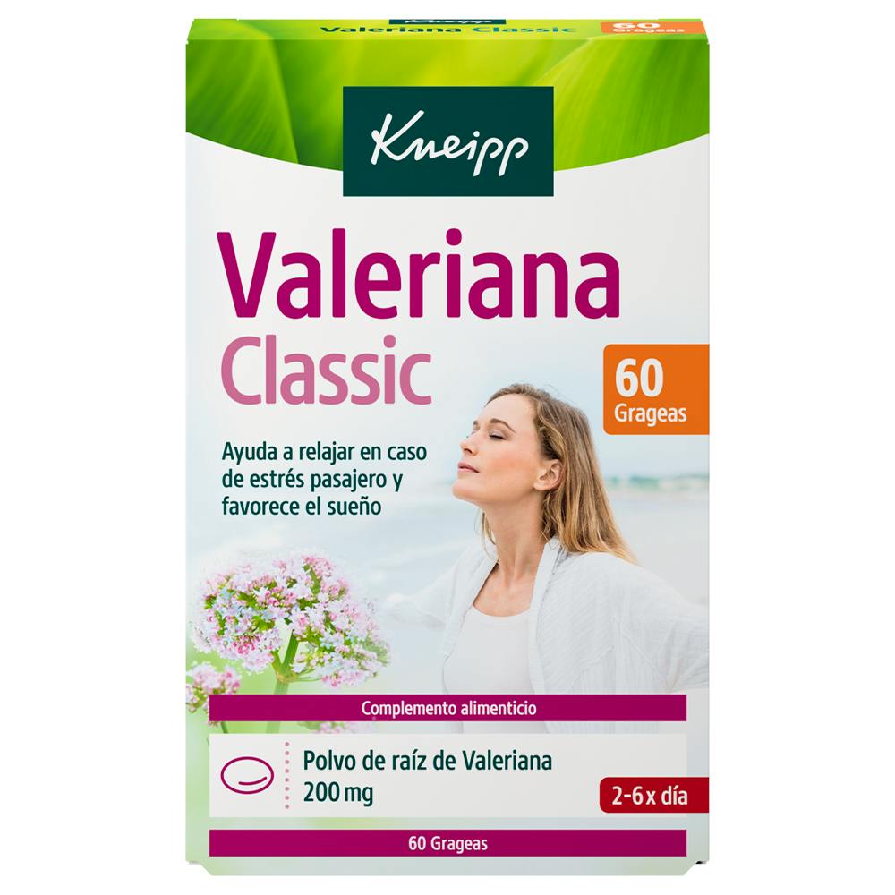 Grageas Herbales de Valeriana 60 Grageas