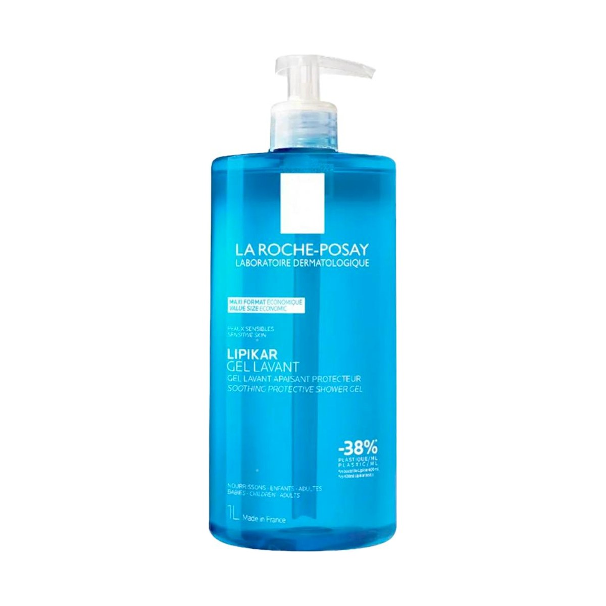 La Roche-Posay Lipikar Gel Lavant AP+ 1000 ml con Dosificador