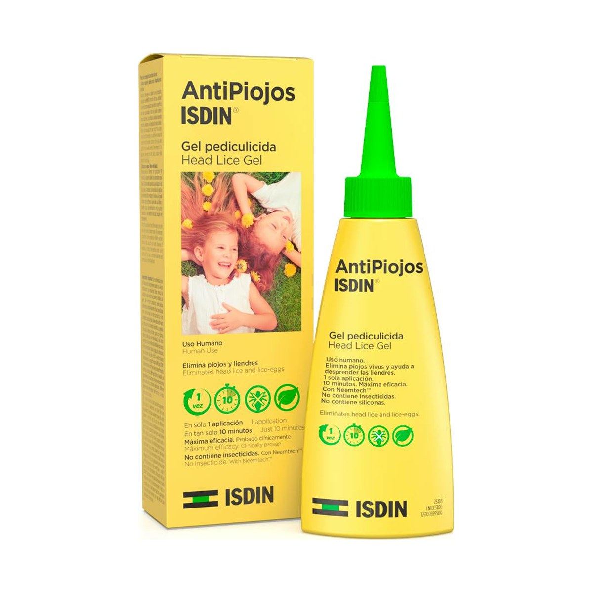 ISDIN Antipiojos Gel Pediculicida 100 ml