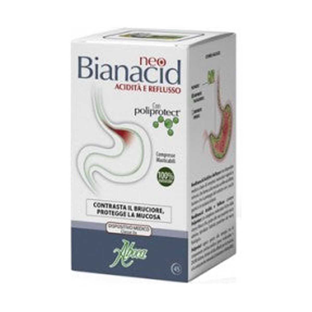 Aboca NeoBianacid Acidez y Reflujo 45 Comprimidos Masticables