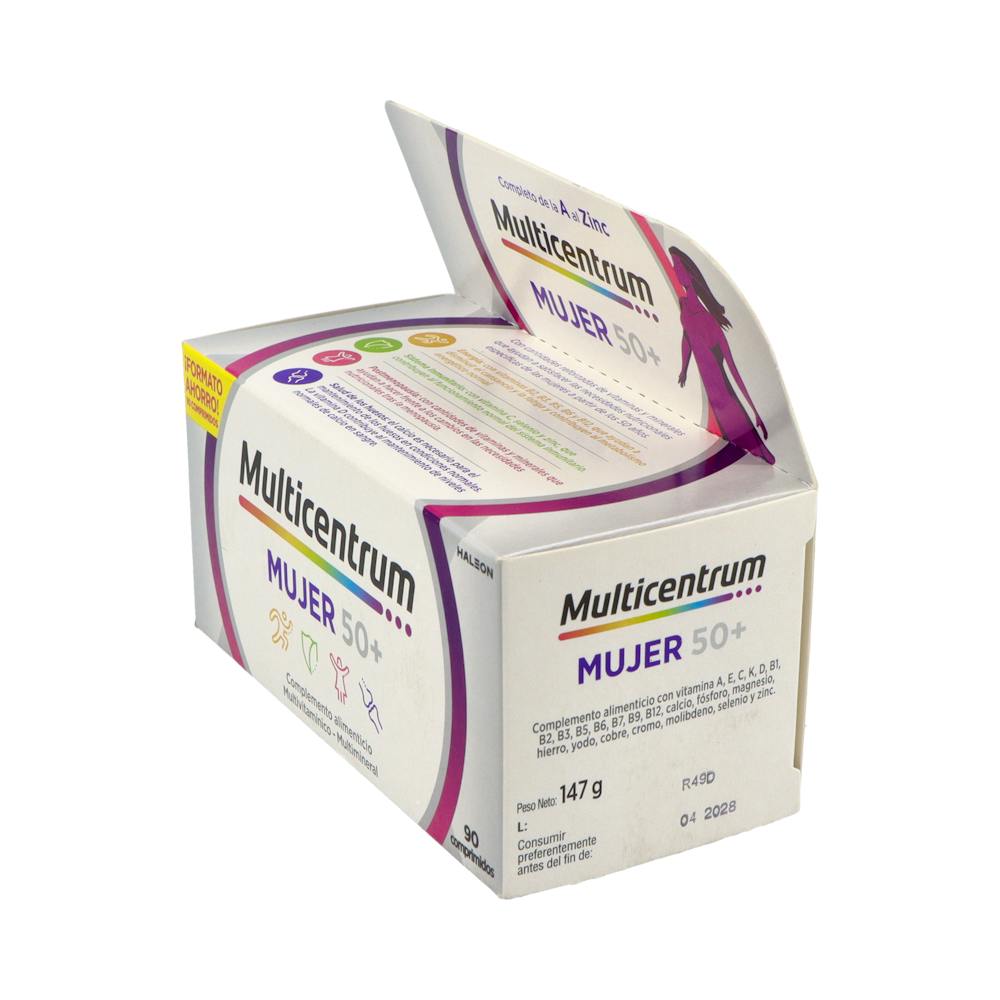 Multicentrum Mujer 50+ 90 Comp