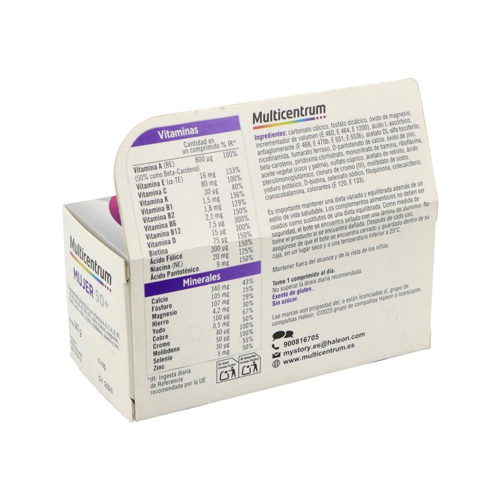 Multicentrum Mujer 50+ 90 Comp