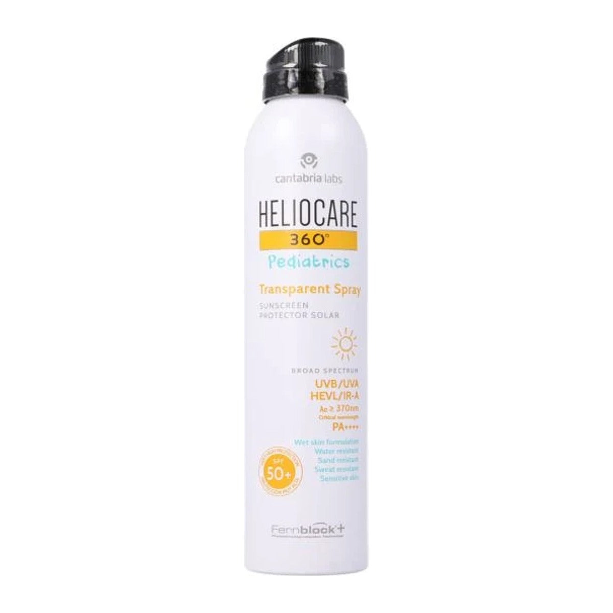 Heliocare 360º Pediatrics Transparent Spray SPF 50+ 200 ml