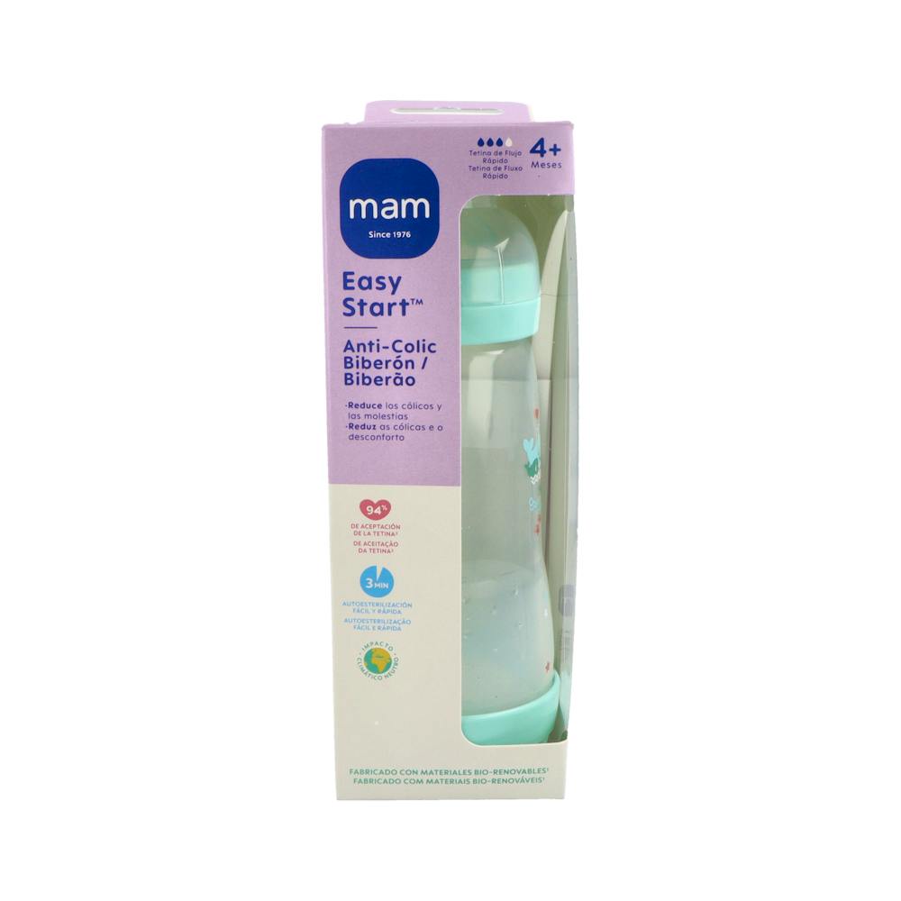 Biberon Anticolico Mam Anticolic Easy Start 320 ML Azul