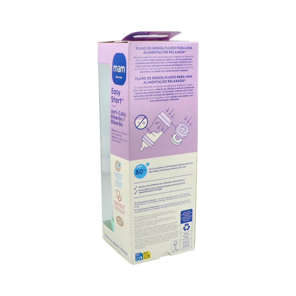 Biberon Anticolico Mam Anticolic Easy Start 320 ML Azul
