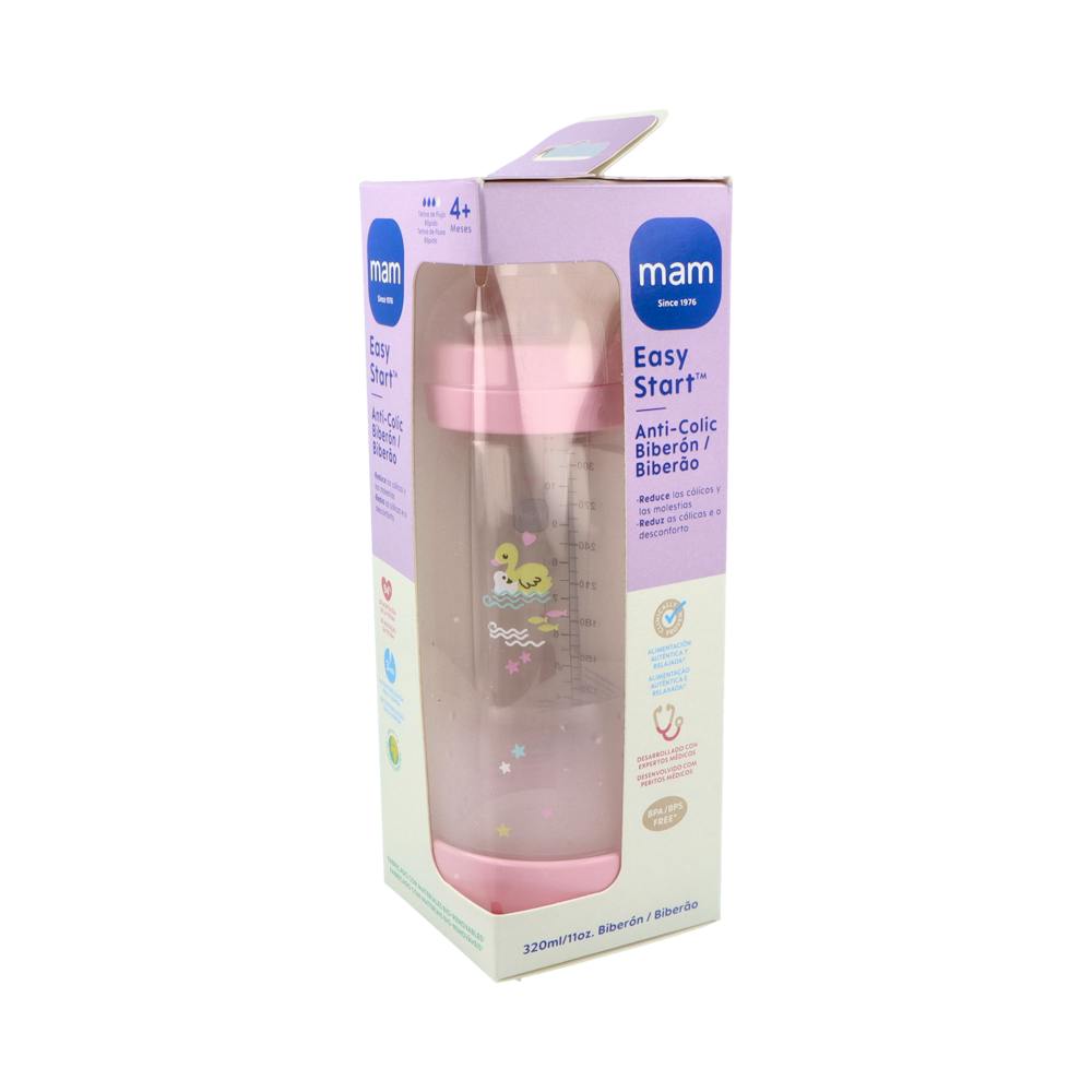 Biberon Anticolico Mam Anticolic Easy Start 320 ML Rosa