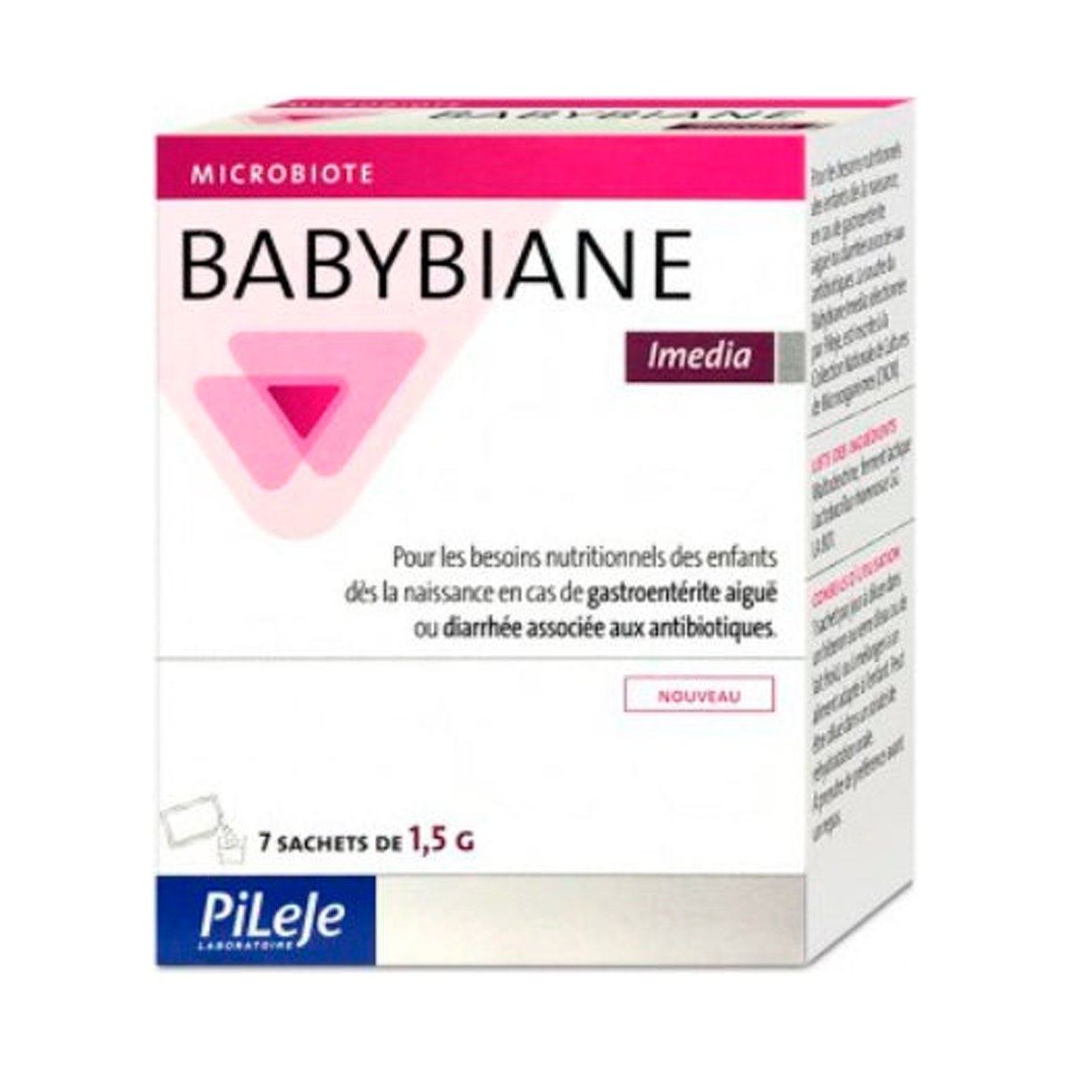 PiLeJe Babybiane Imedia Probiótico Bebés 7 Sobres