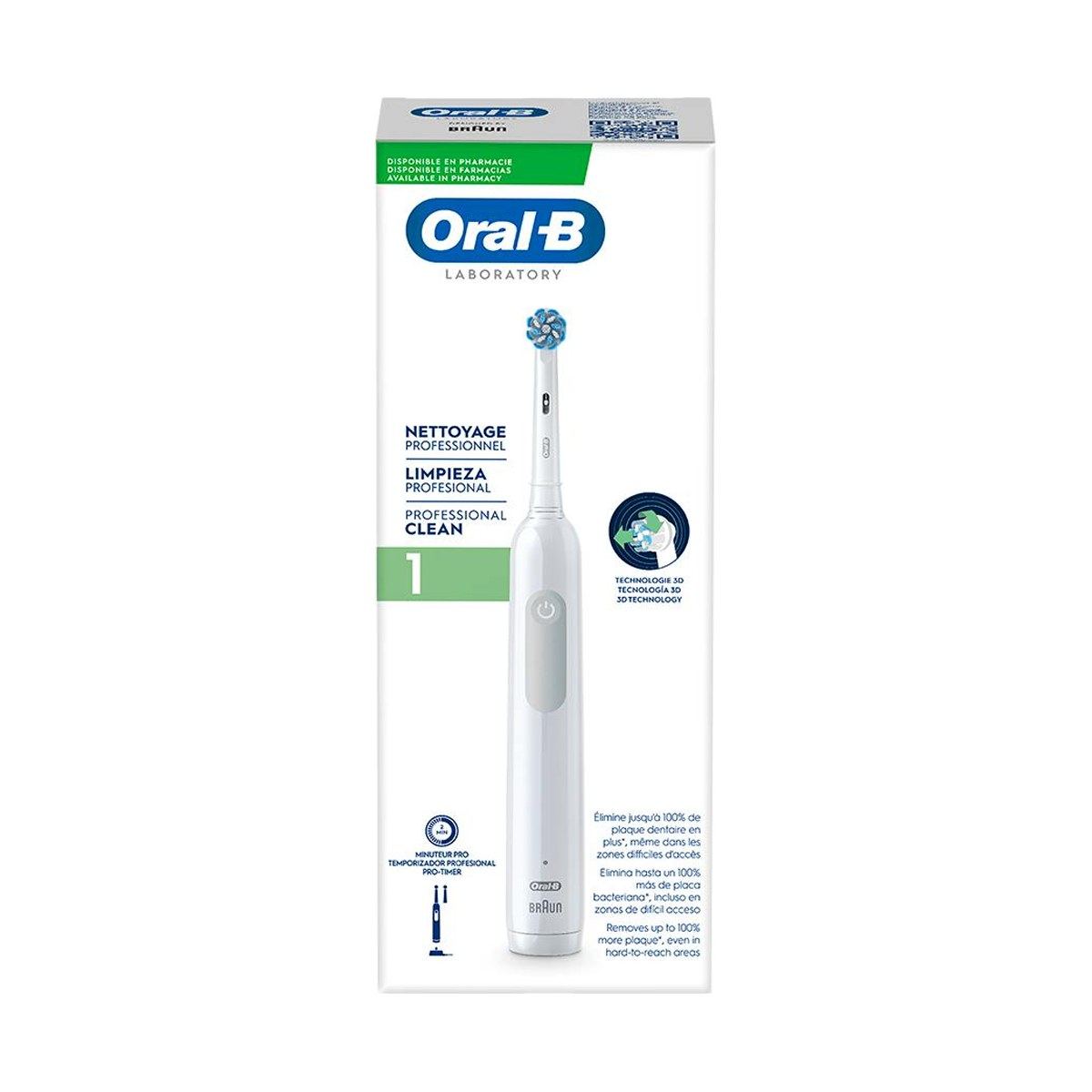 Oral-B Laboratory Cepillo Dental Eléctrico Limpieza Profesional