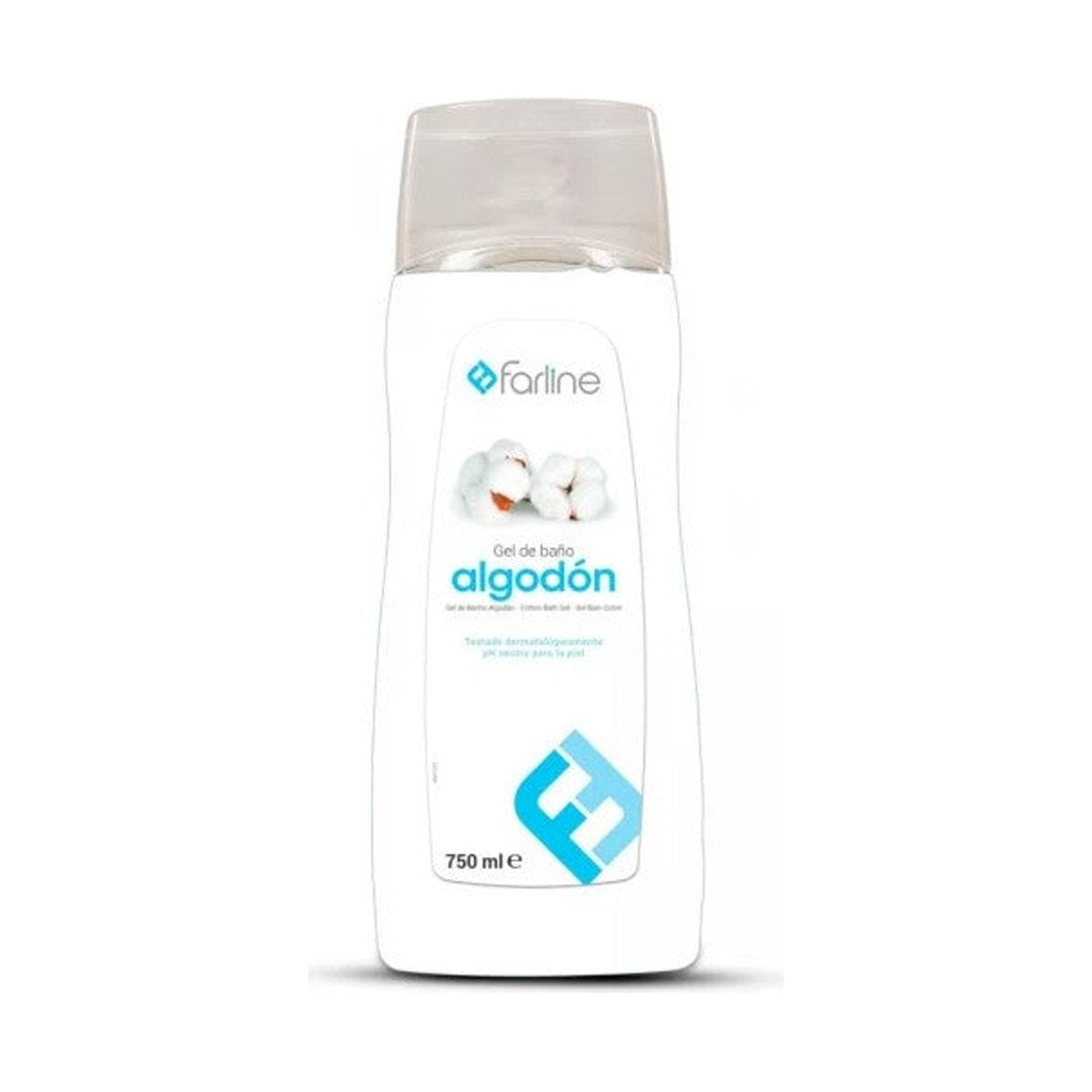 Farline Gel de Baño Flor de Algodón 750 ml