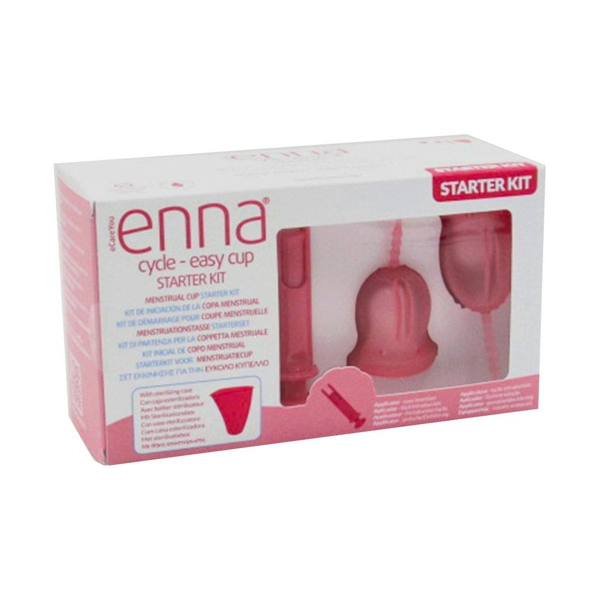 Enna Cycle Starter Kit Copa Menstrual