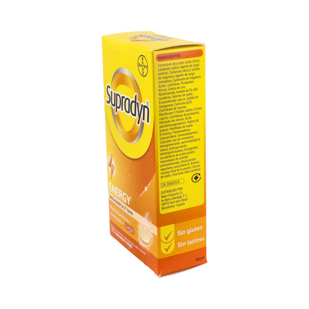 Supradyn Activo 30 Comprimidos Efervescentes