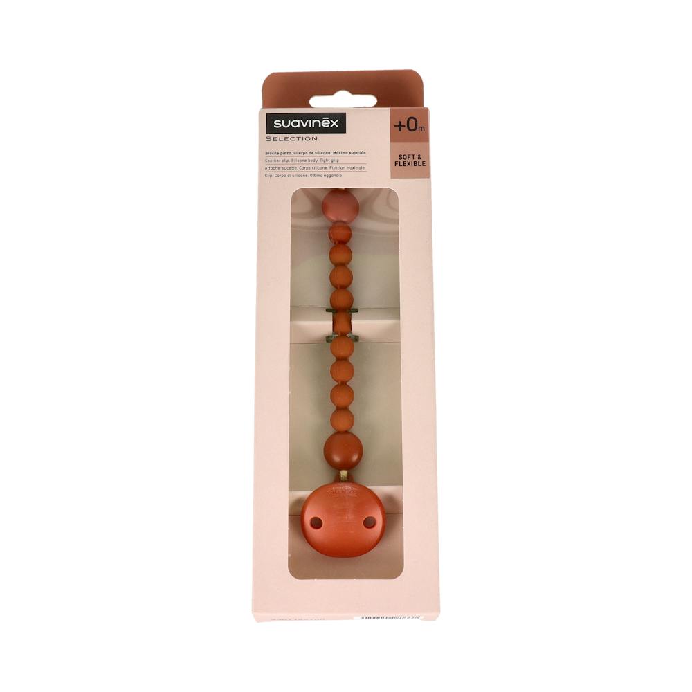 Suavinex Broche Bolitas Silicona 1 Unidad