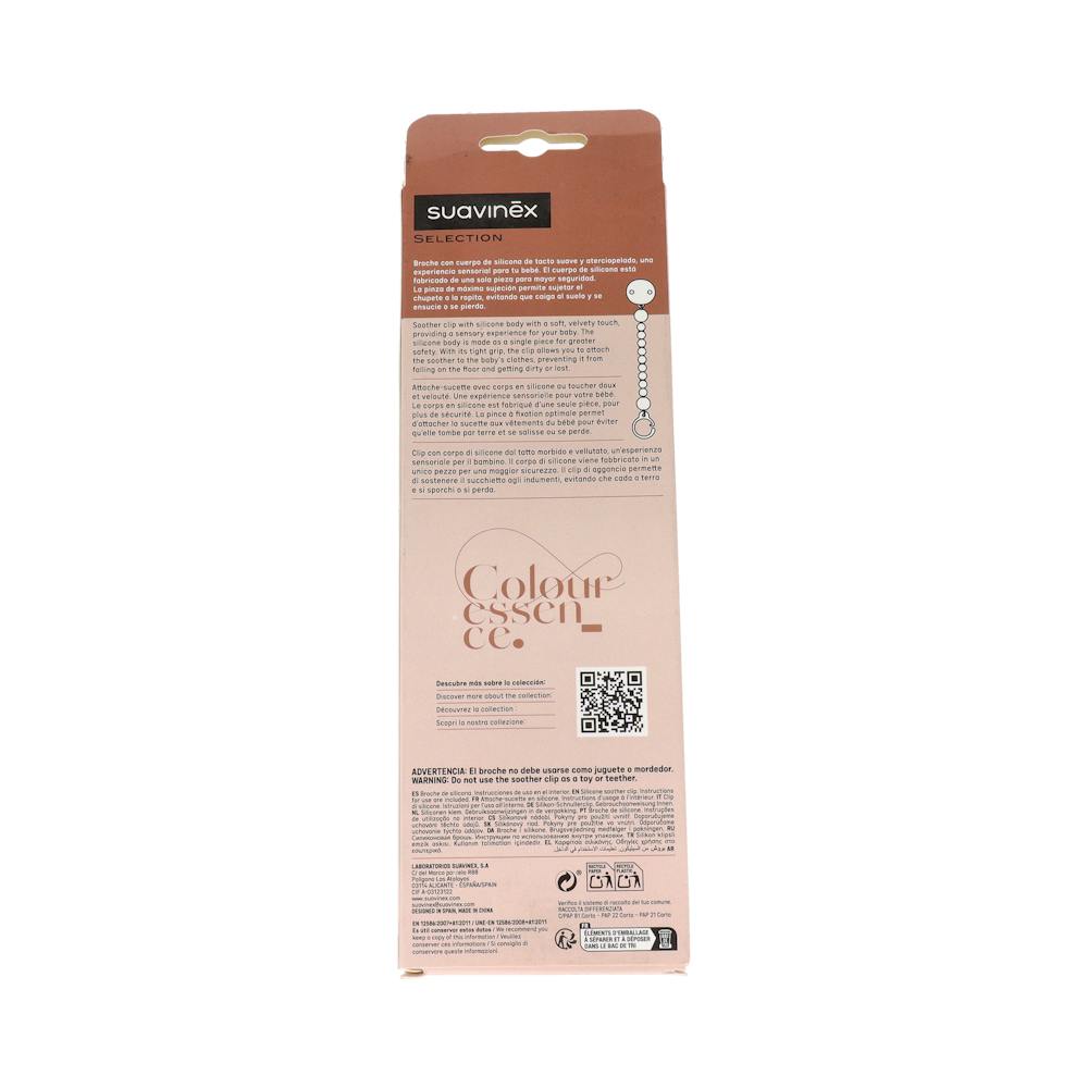 Suavinex Broche Bolitas Silicona 1 Unidad