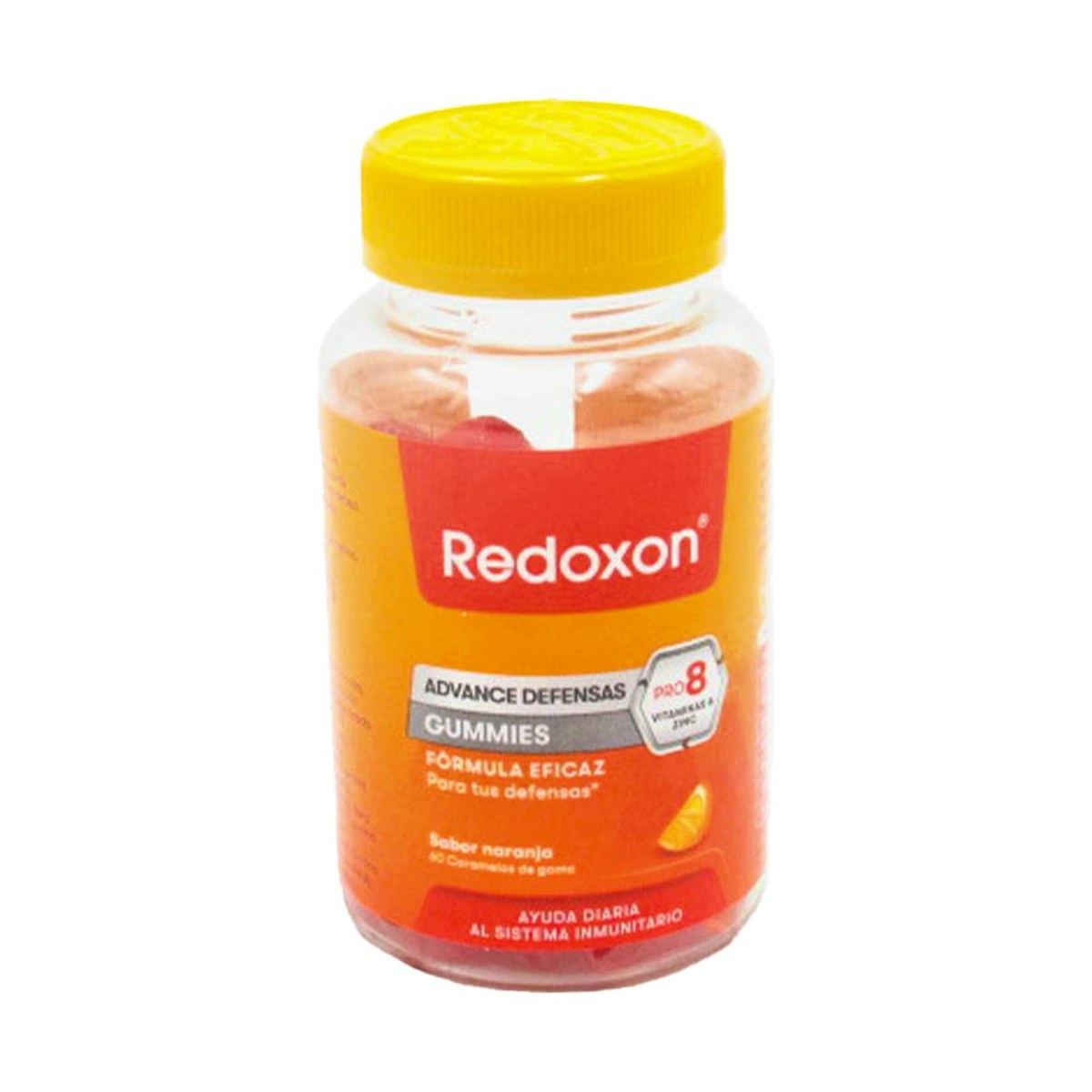 Redoxon Advance Defensas Gummies Naranja 60 Unidades
