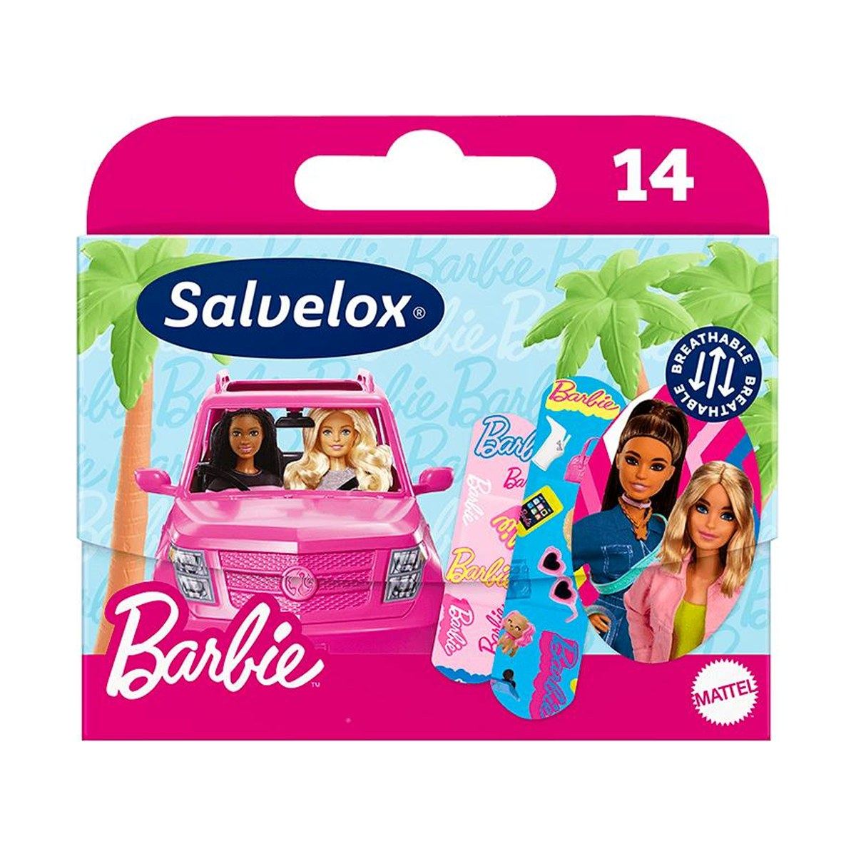 Salvelox Apósitos Barbie 12 Unidades