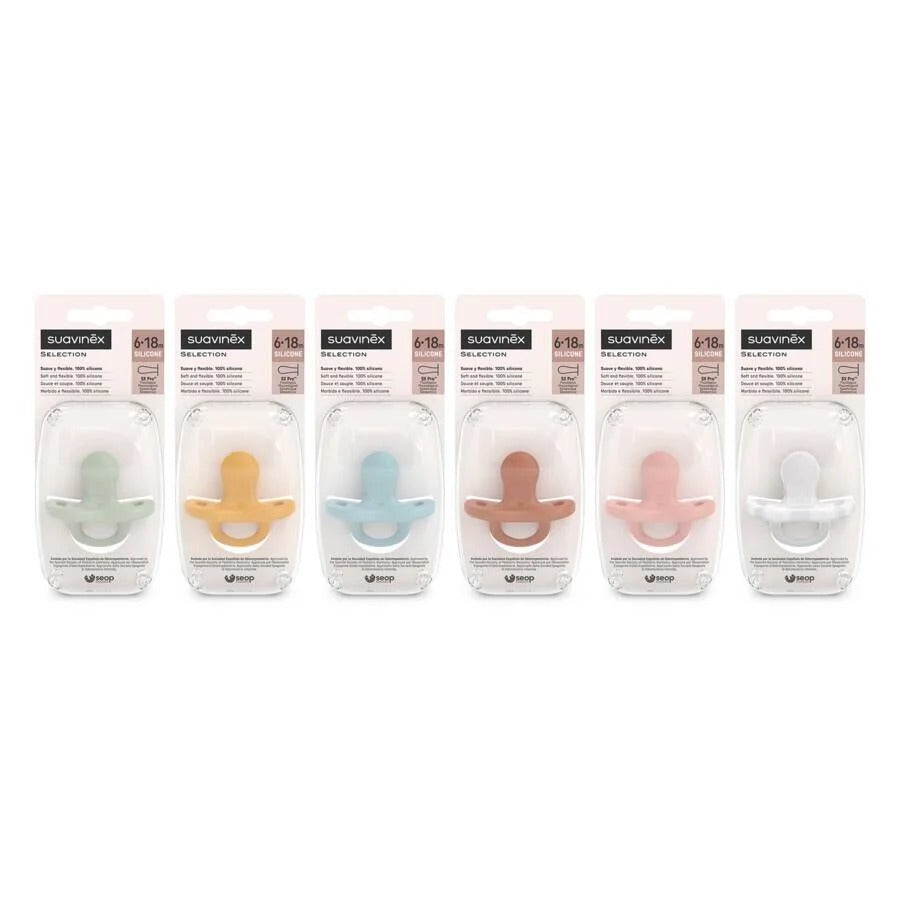 Chupete Silicona Fisiologico Suavinex Sx Pro Selection 6 18 Meses 1 Unidad Smoothie Butterfly
