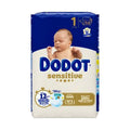 Dodot Sensitive Pañales Talla 1 (2-5 kg) 58 Unidades